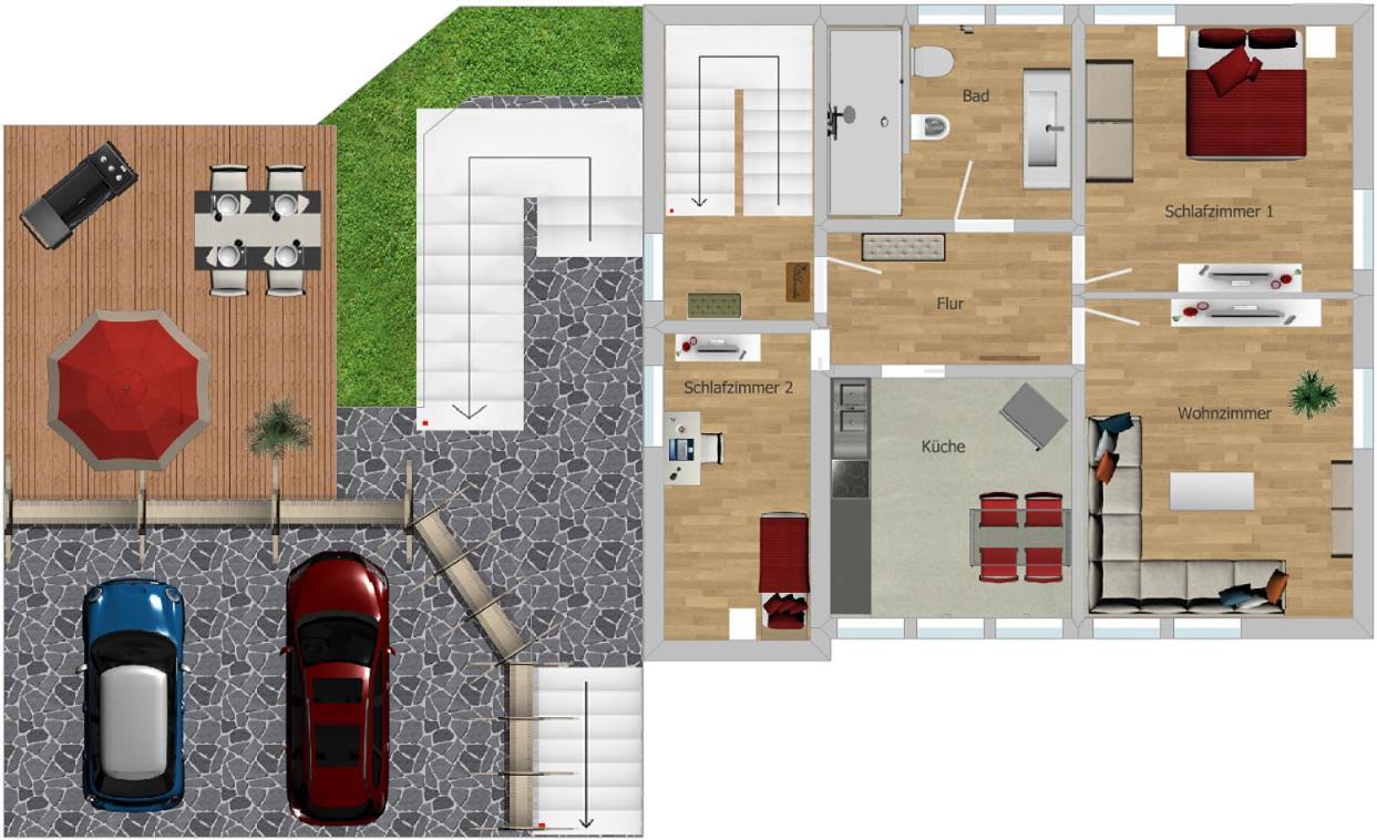 Am Quellenhaeuschen Apartment Naila Bilik gambar